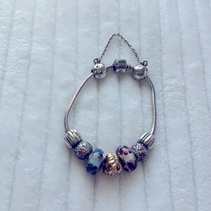 Pandora bracelet with Charms